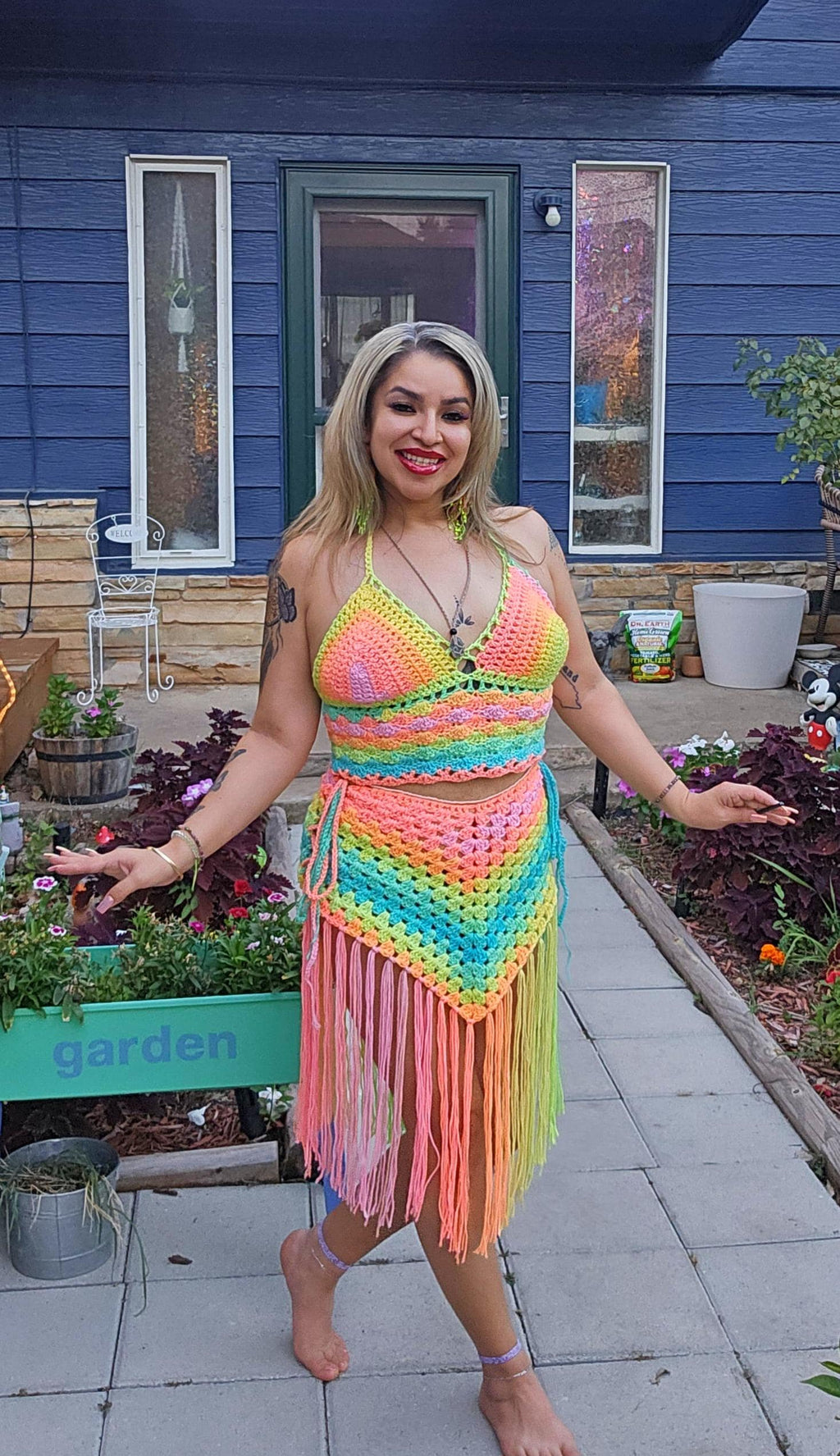 Rainbow Sherbet Crochet Set
