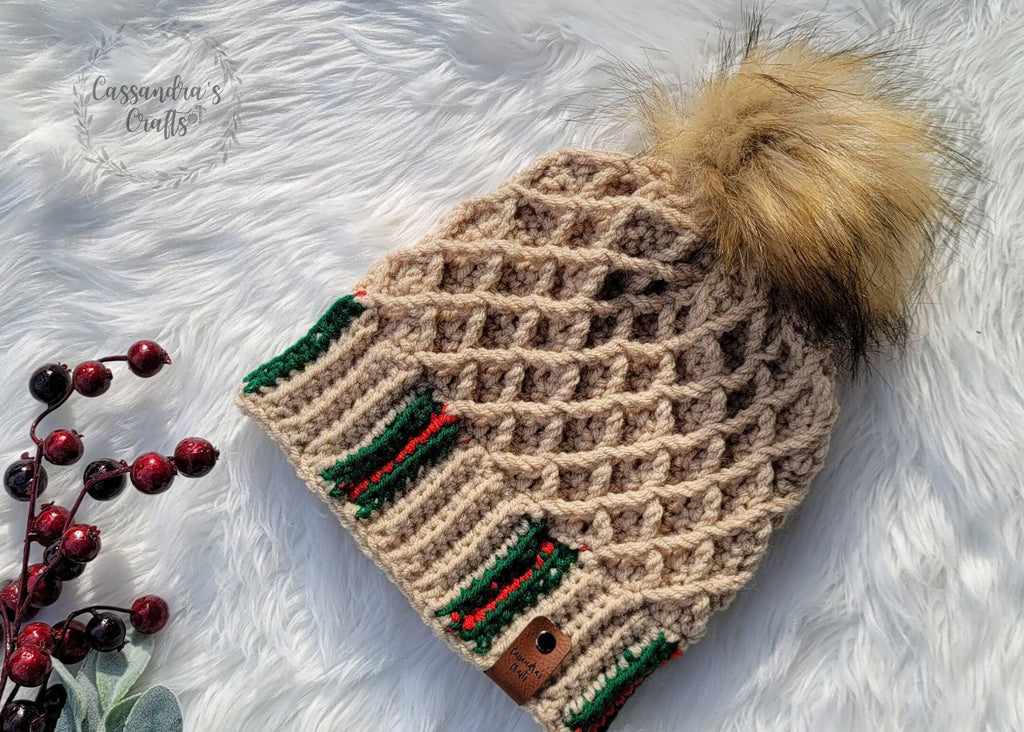 All G Crochet Hat Made to Order