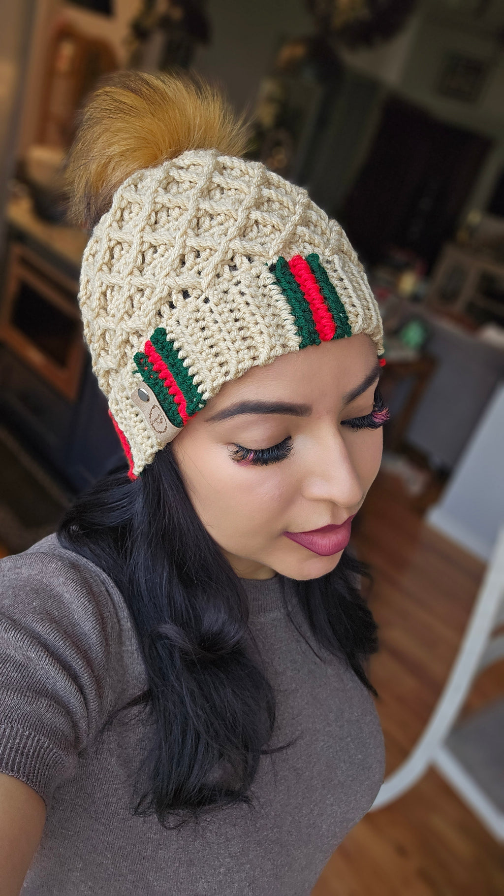 All G Crochet Hat Made to Order