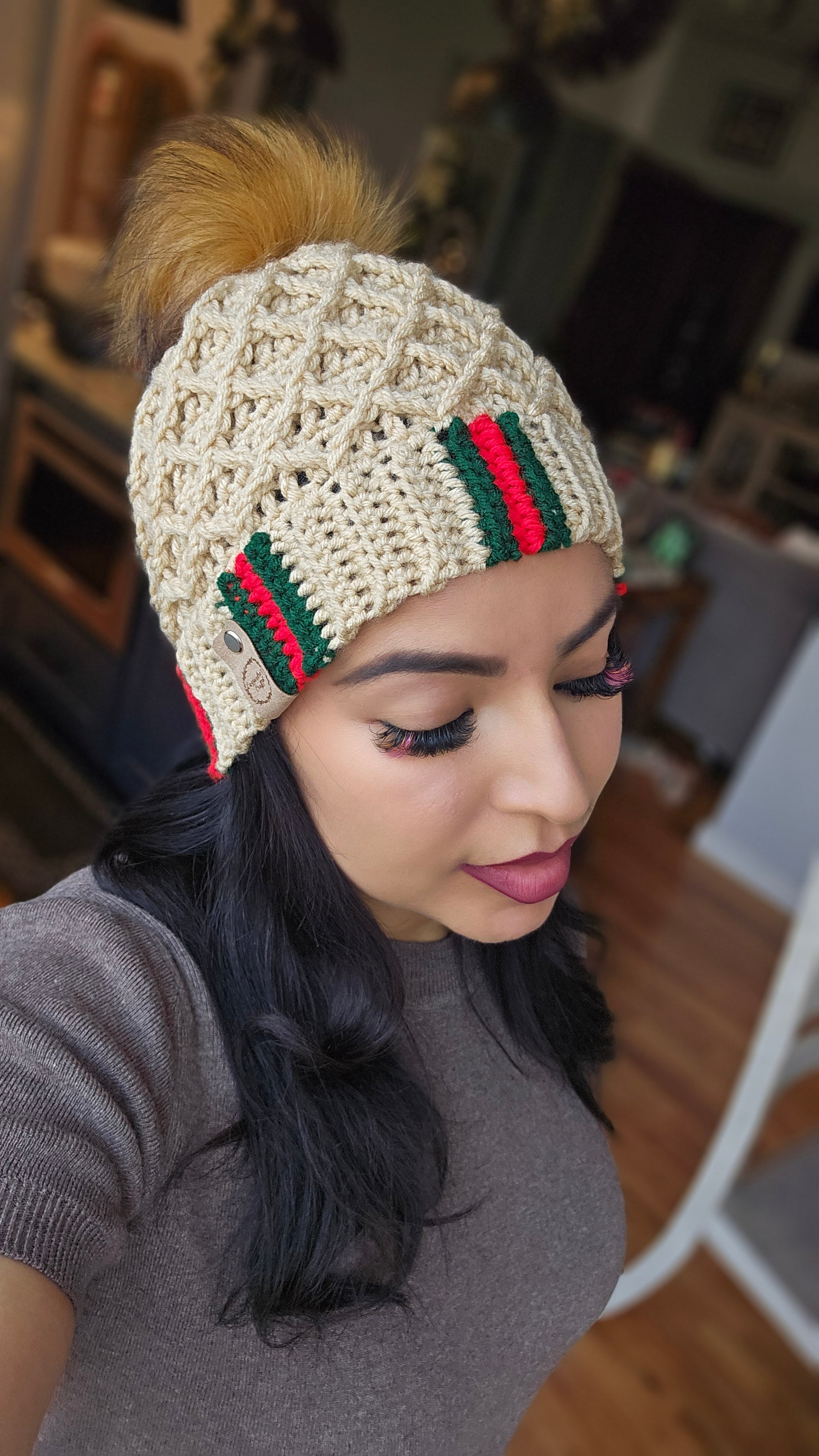All G Crochet Hat Made to Order