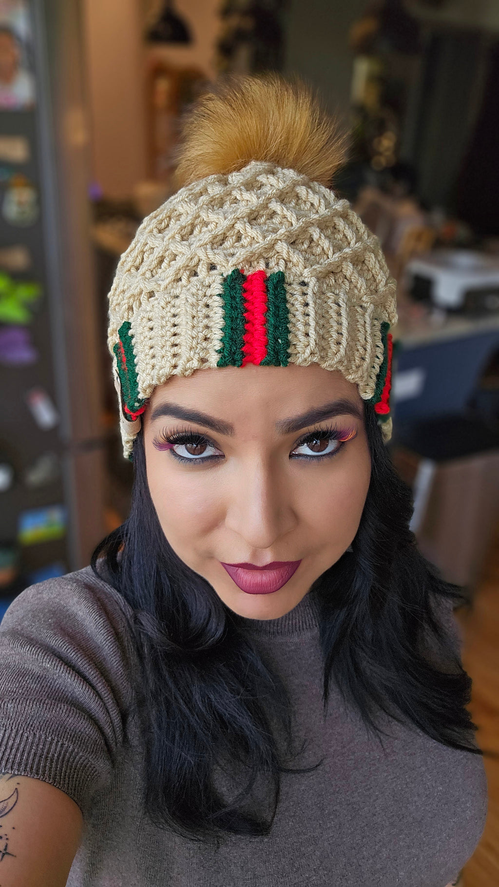 All G Crochet Hat Made to Order