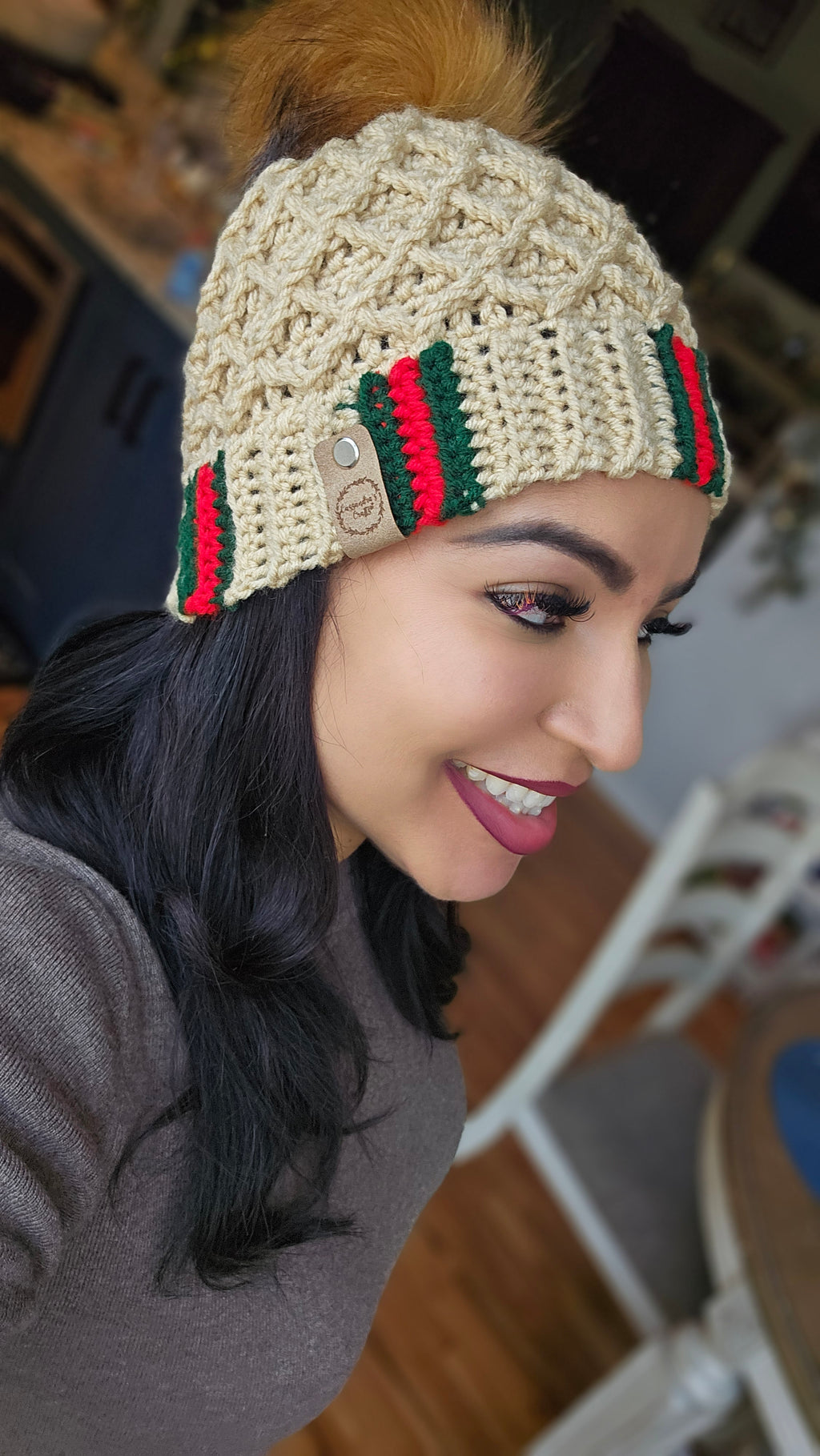 All G Crochet Hat Made to Order