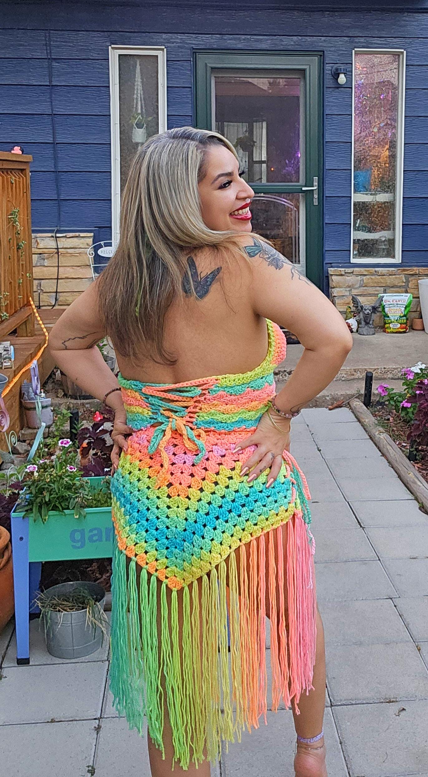 Rainbow Sherbet Crochet Set