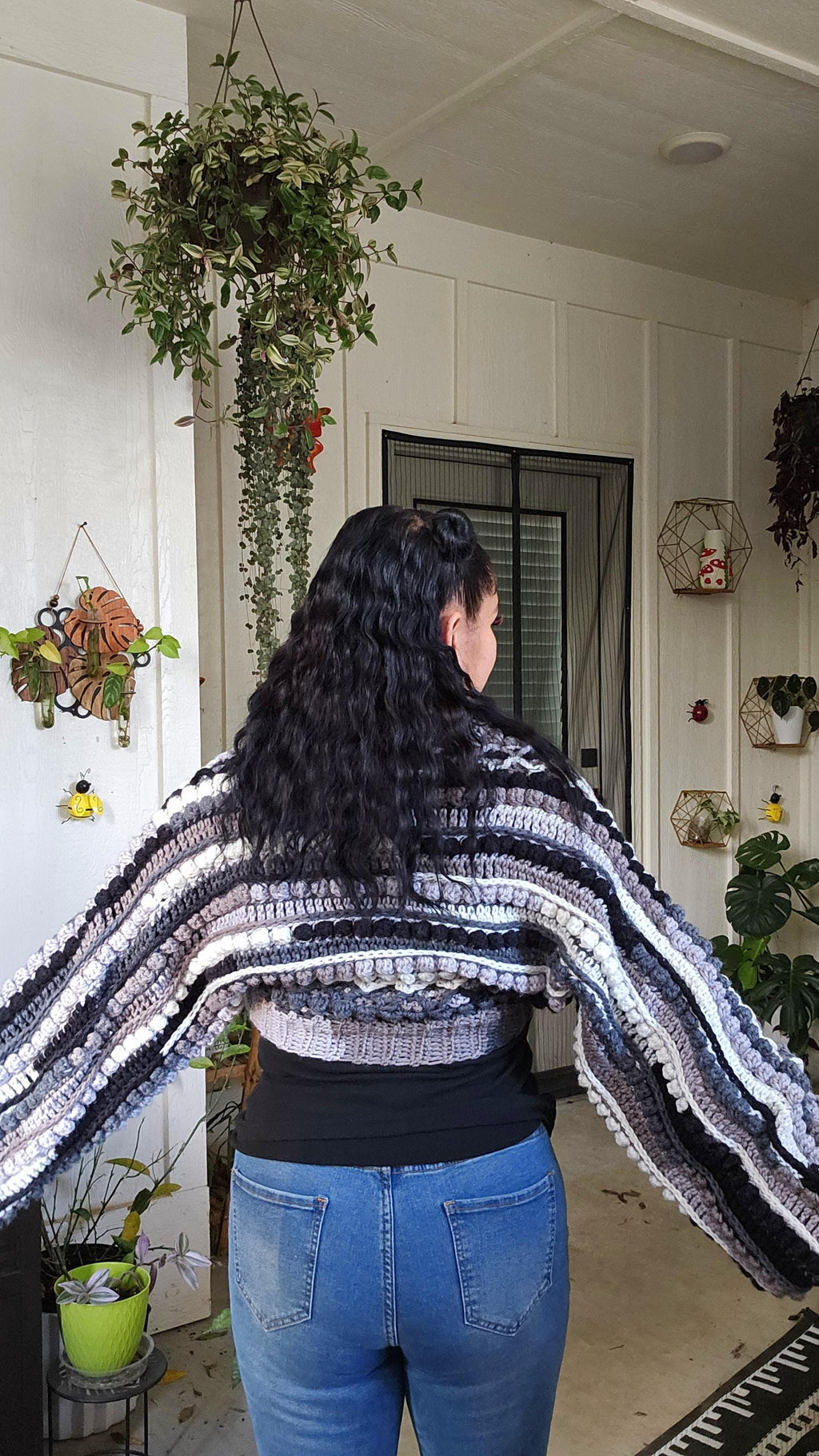 Crochet Boho Shrug