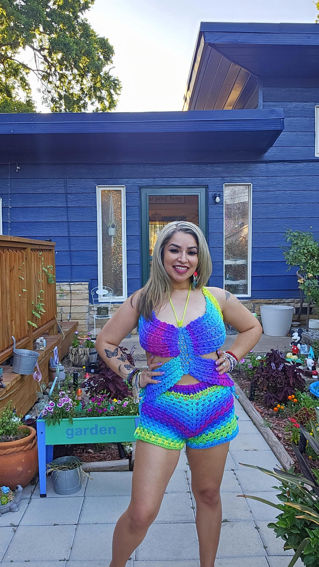 Crochet Electric Butterfly Set
