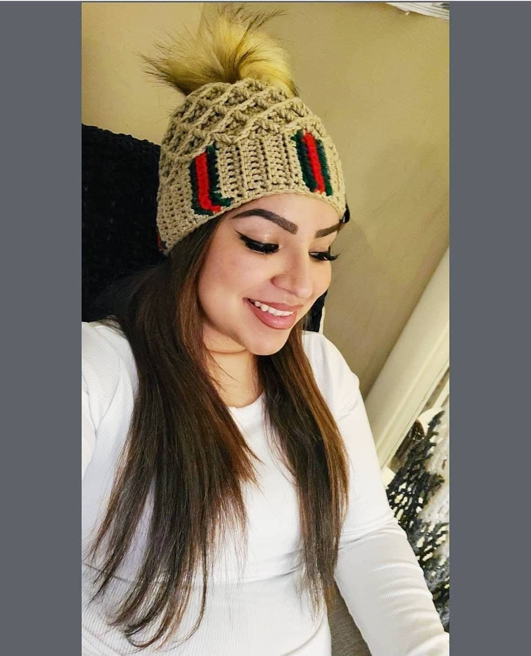 All G Crochet Hat Made to Order