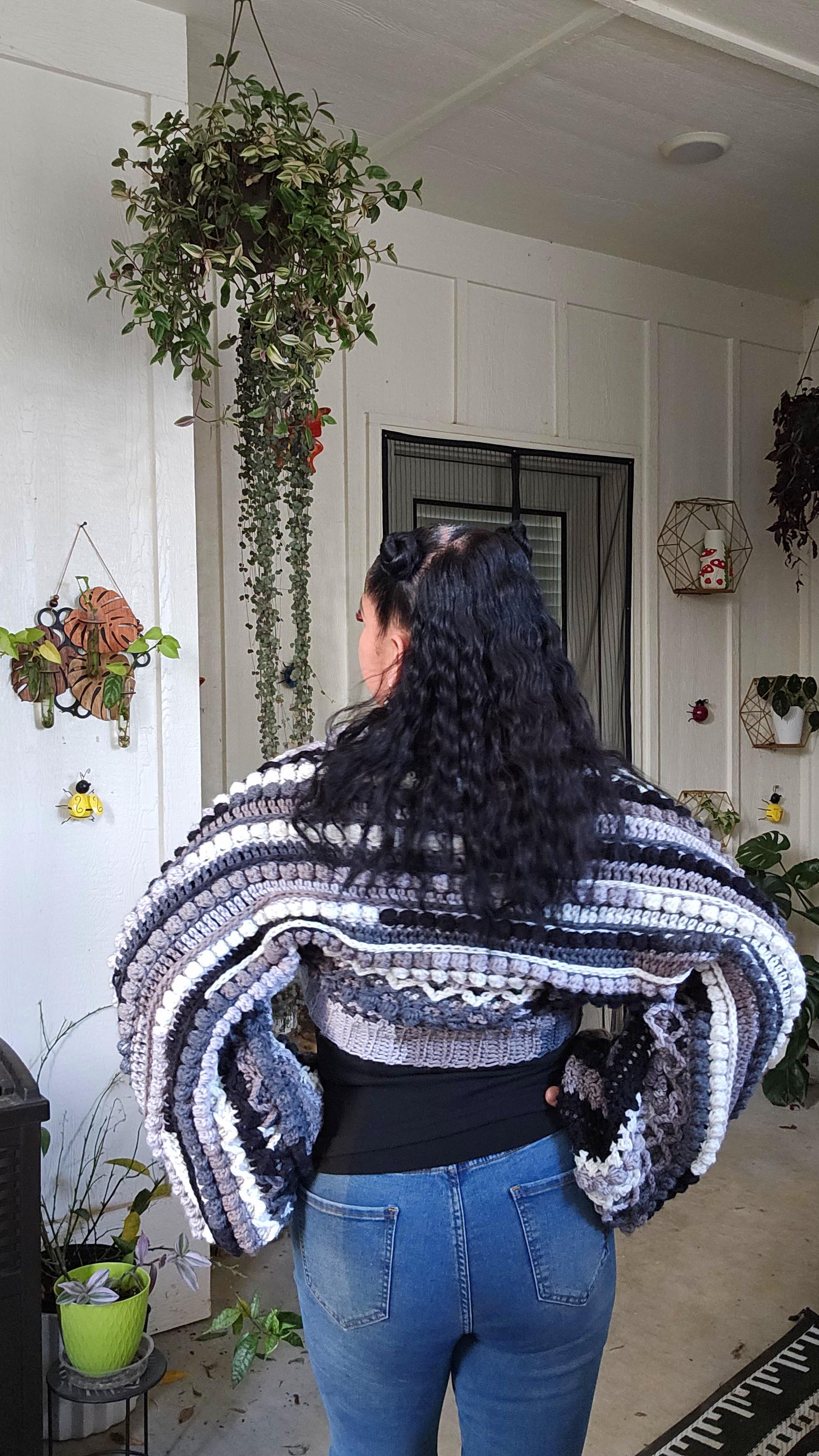 Crochet Boho Shrug