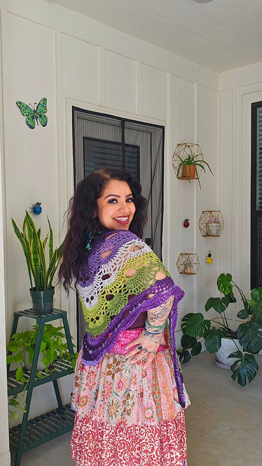 Crochet Mini Shawl