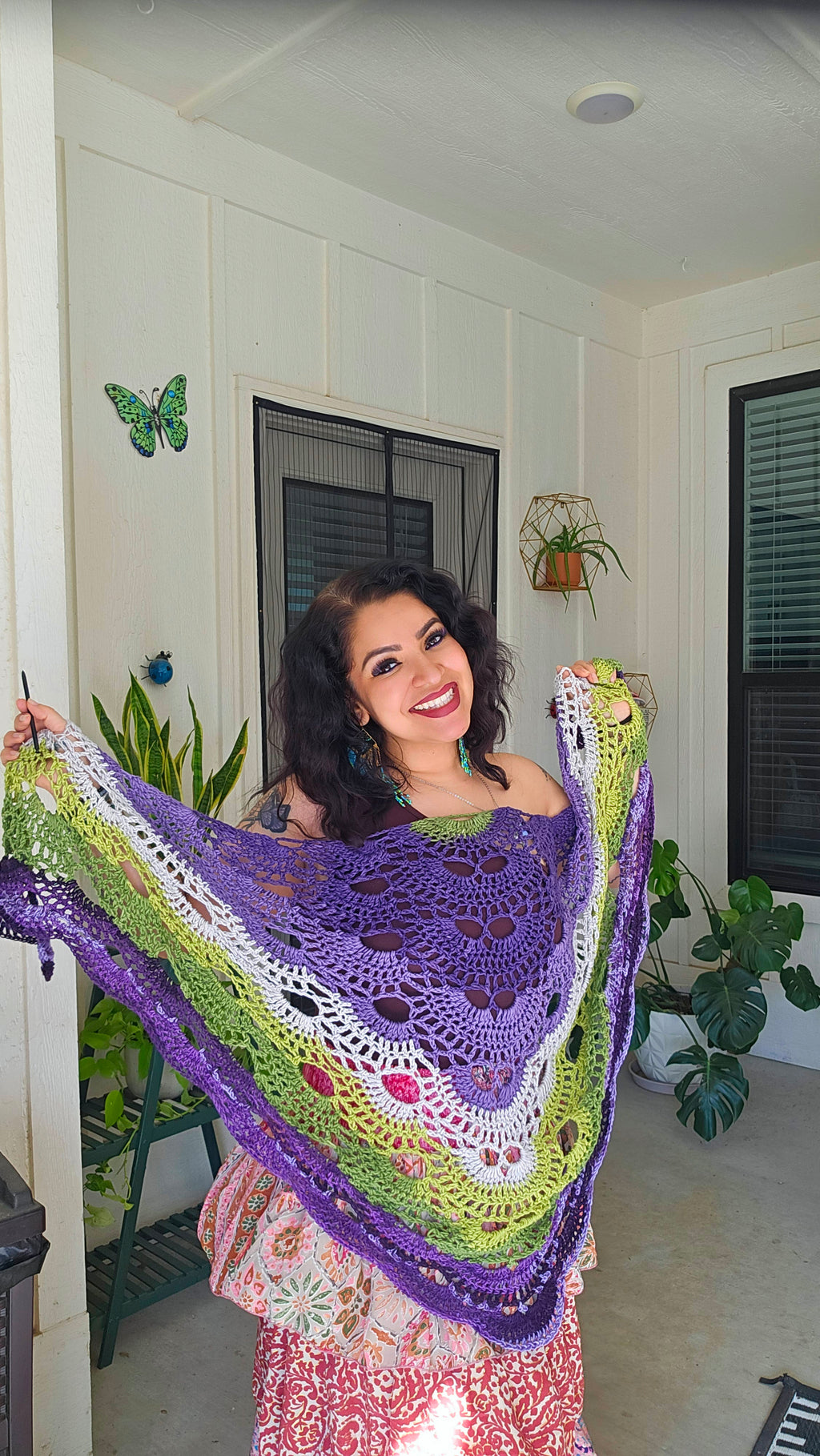 Crochet Mini Shawl