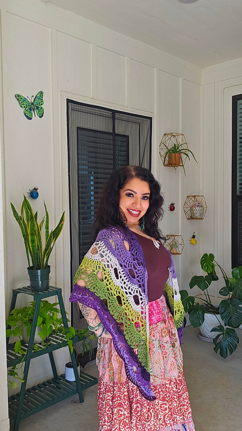 Crochet Mini Shawl