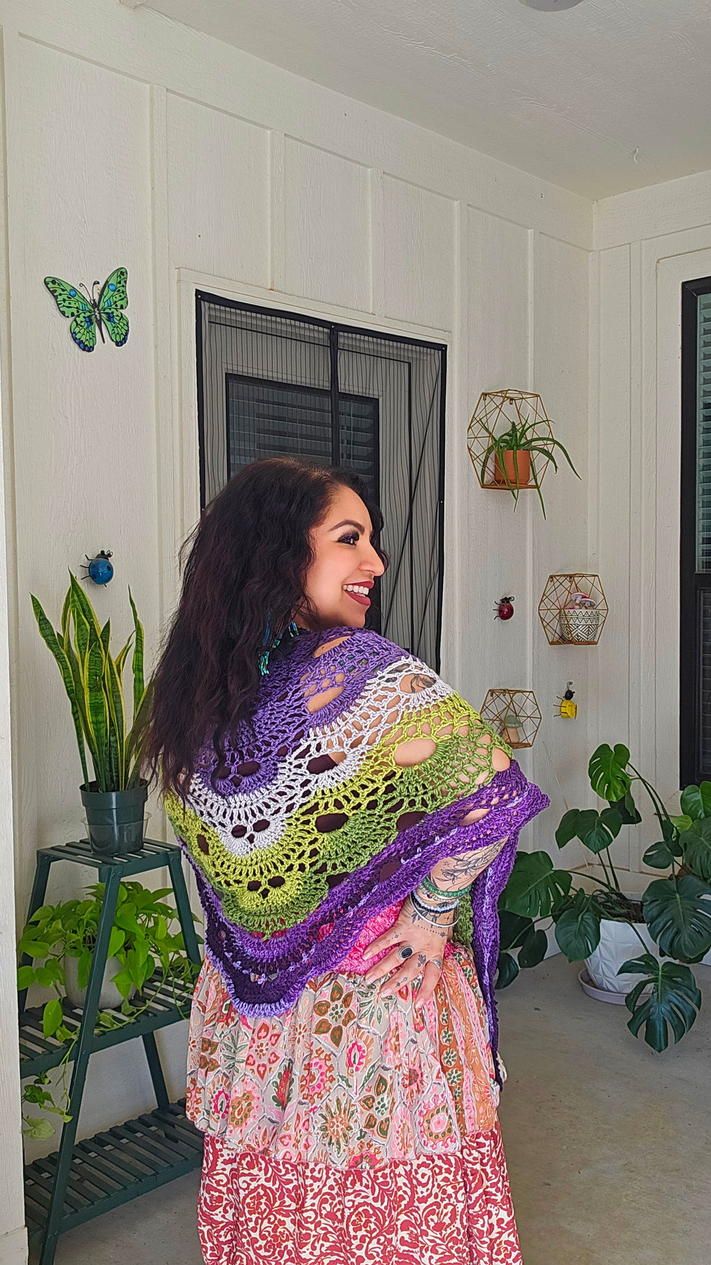 Crochet Mini Shawl