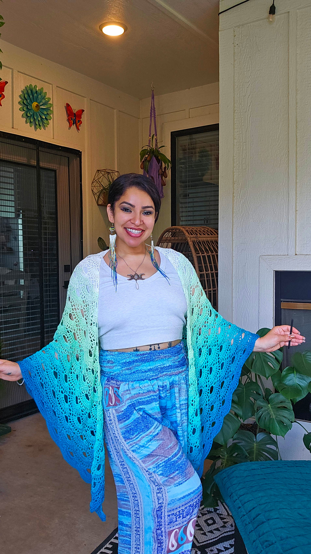 Beachy Waves Shawl