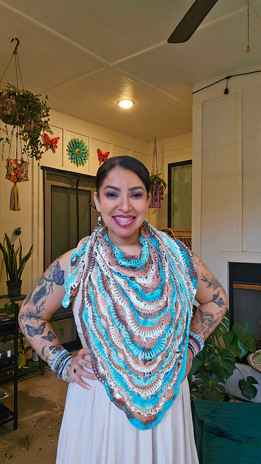 Crochet Beachy Vibes Shawl
