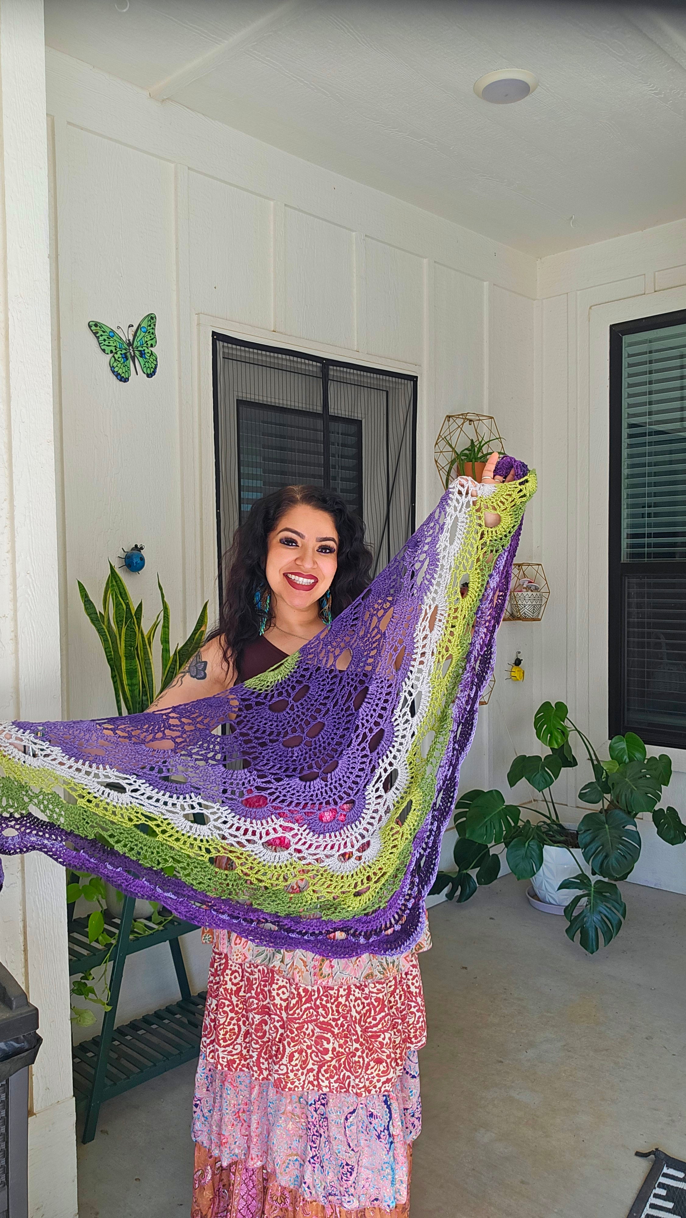 Crochet Mini Shawl
