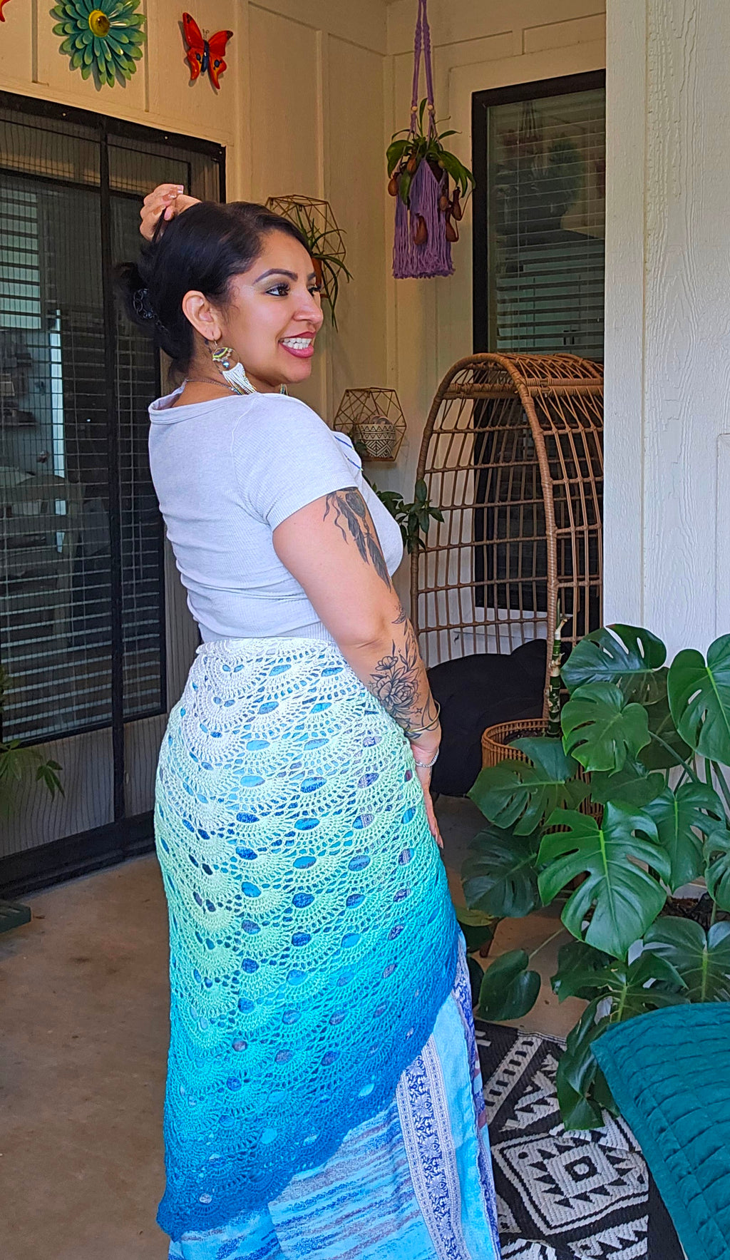 Beachy Waves Shawl